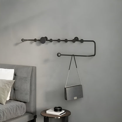 Wall wardrobe with hooks – Modern and space-saving | Ideal for hallway, bedroom, and entrance area | Bowlift