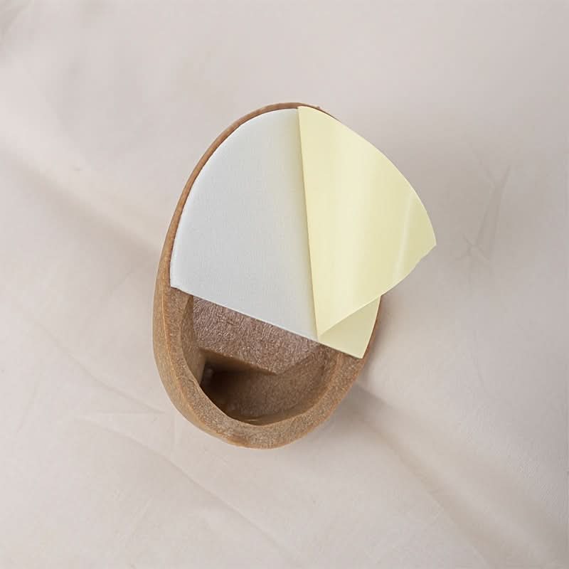 Skanto | Self-Adhesive Wood-Look Wall Hooks Durable