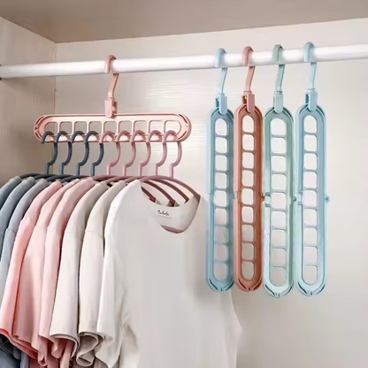 BowLift | 9 in 1 Wonder Hook Turbo — Finally order, space, and stress-free mornings in the wardrobe! (5 pieces)