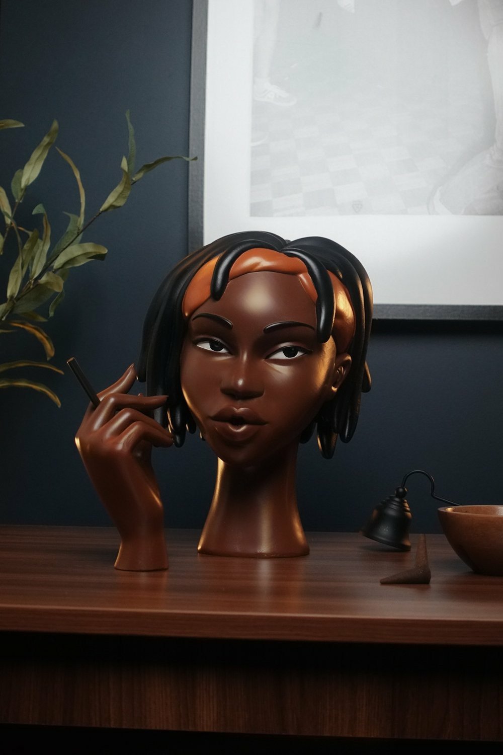 BowLift | Head Incense Burner Black Woman