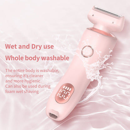 Sandsberg in 1 Hair Removal Epilator USB Rechargeable Trimmer Women's Body Shaver Face Leg Armpit Bikini Hand Pubic Hair Remover