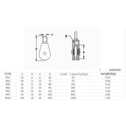 BowLift | Stainless Steel Swivel Pulley