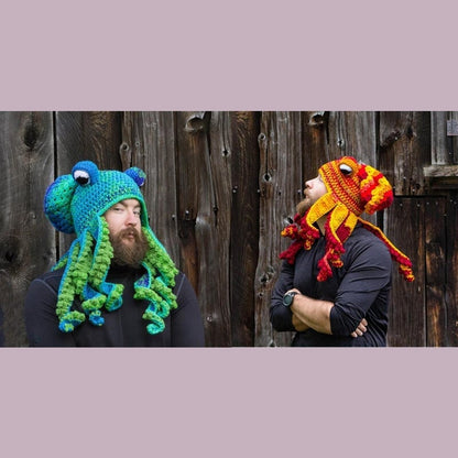 Skanto | Crochet Octopus Hat – Unique Hat with Tentacles for Costume & Winter (Gift Idea)