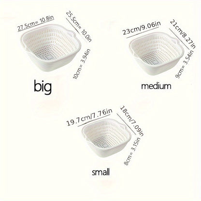Jamera - Luxury Double Layer Drain Strainer Set of 3 Bowlift