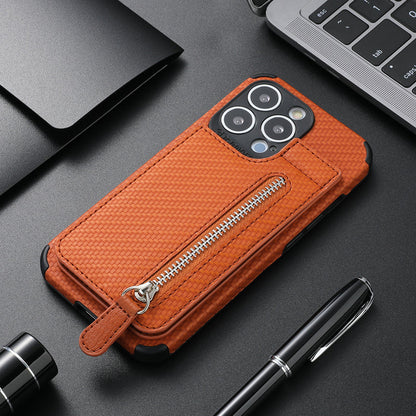Magnetic zipper wallet case with credit card holder | Bowlift
