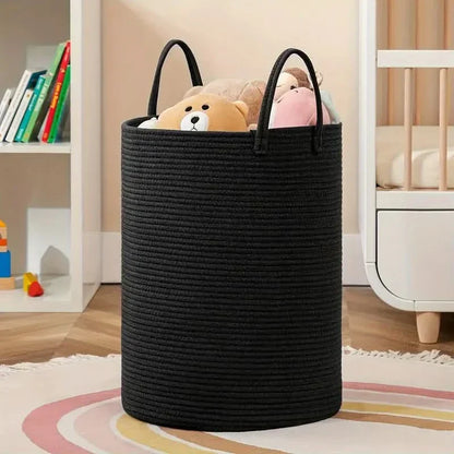Skanto | WeaveBasket - Robust Laundry Storage Made from Woven Rope