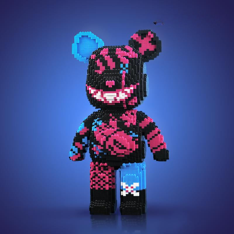 BowLift | DIY Pixel Art Block Bear Figures – Creative Building & Collectible Display