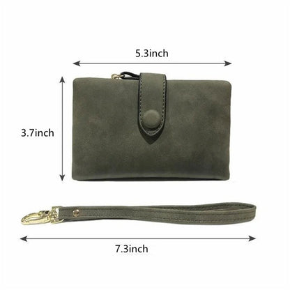 BowLift | Women's Small Trifold Leather Wallet