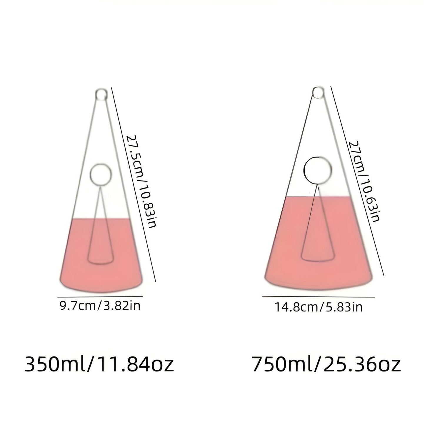 Glass Wine Decanter – Stylish and Elegant | Perfect for Aerating Red Wine at Dinners and Parties | Bowlift