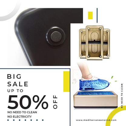 BowLift | CleanStepPro – Seamless, contactless shoe cover dispensers for spotless floors