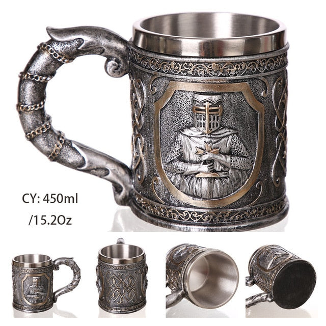 Skanto | Fantasy Adventure Resin / Stainless Steel Mug