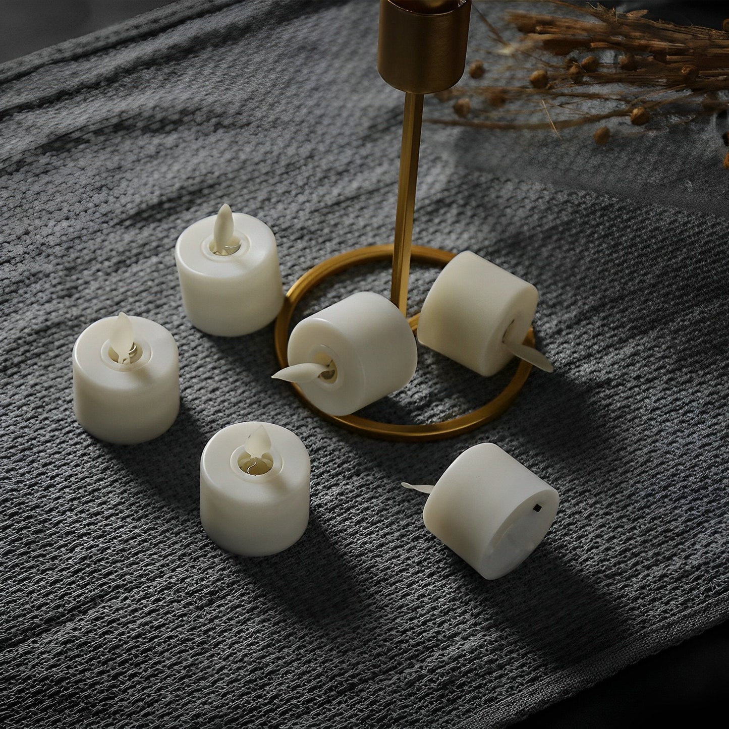 Electronic Candle with Moving Flame | Odorless LED Candle