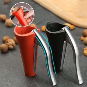Skanto | Ergonomic Handle Nutcracker – Easy Nut Cracking Tool