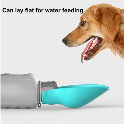 Portable 800ml Dog Water Bottle. | Skanto
