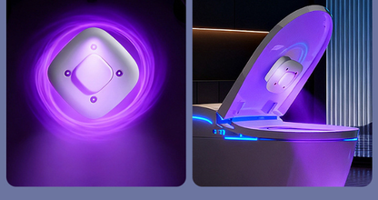 BowLift | Rechargeable Attachable Ultraviolet LED Disinfection Lamp, with Auto-On/Off Design, for Home, Toilet & More