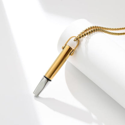 BowLift | Stainless Steel Breathing Trainer Pendant