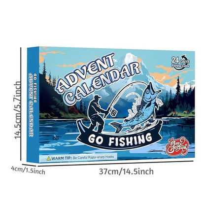 Skanto | 24-Day Christmas Countdown Fishing Tackle Set