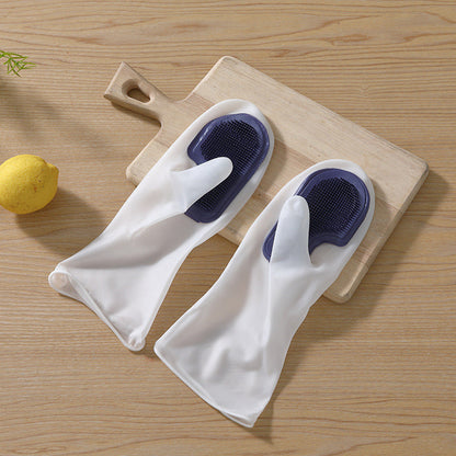 Silicon Dish Scrubber Gloves | Bowlift