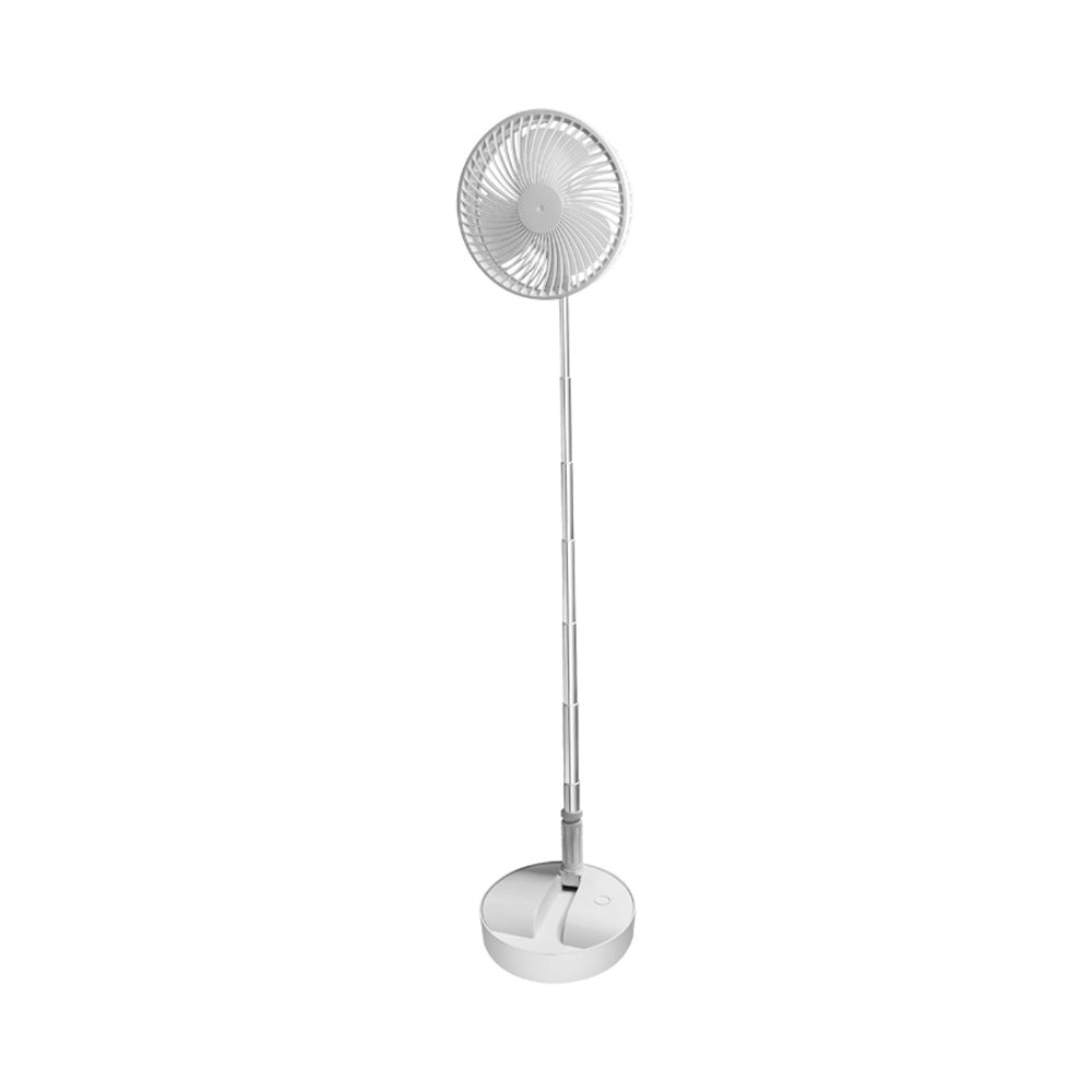 Rechargeable, foldable USB telescopic fan – quiet, 180° adjustable, 4 speed levels, portable ✨ | Karnz