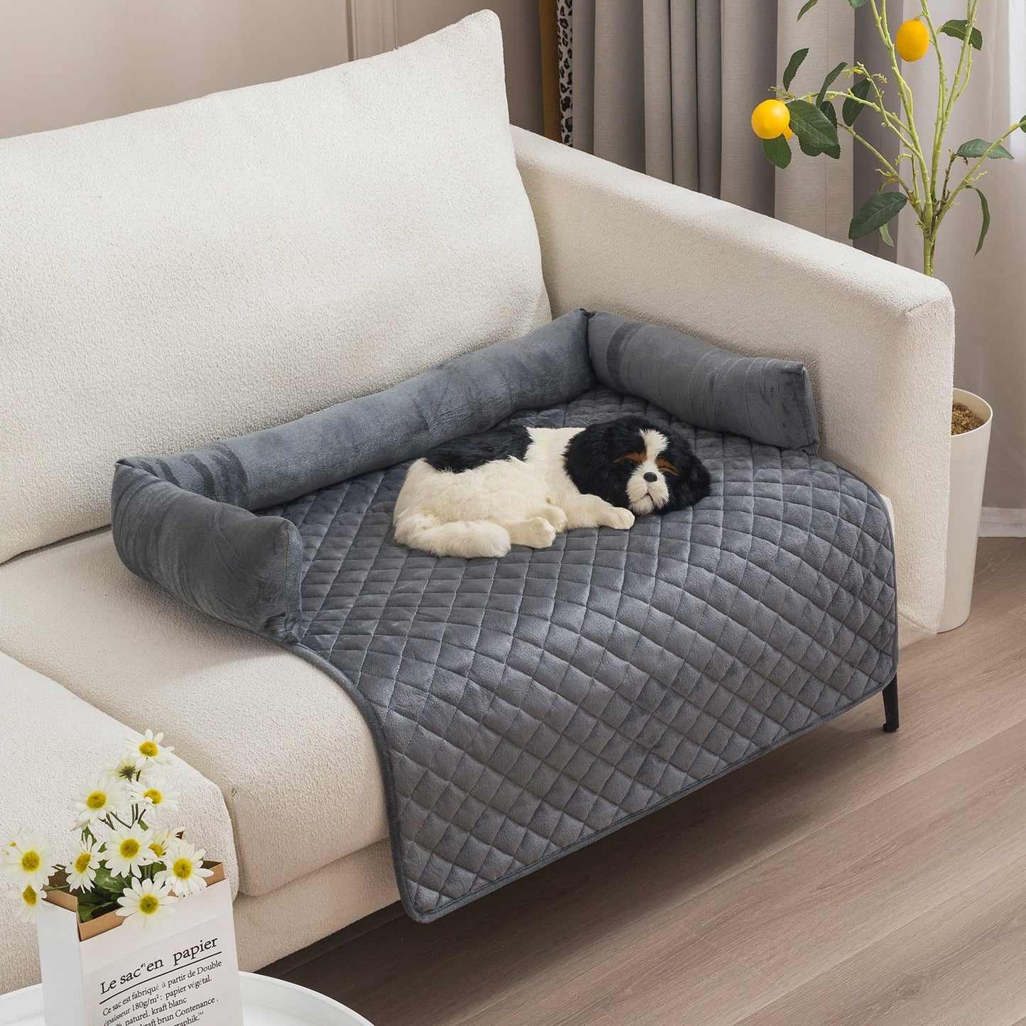 Skanto | Dog Sofa with Cushion.