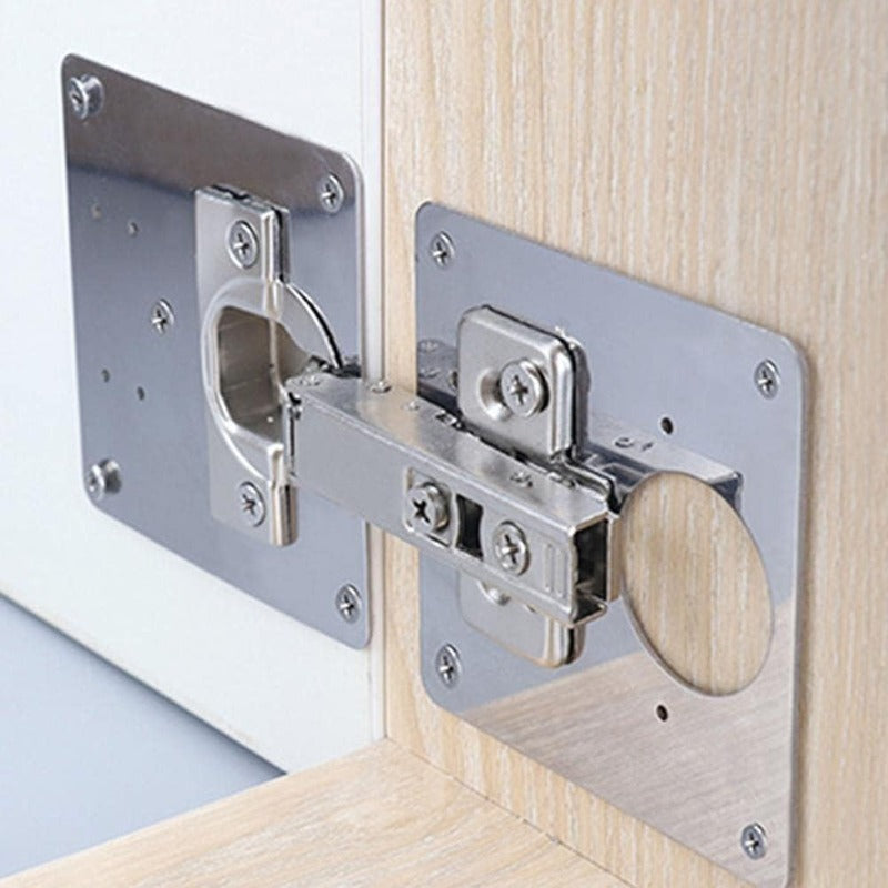 BowLift | HingeSaver Stainless Steel Cabinet Hinge Repair Kit
