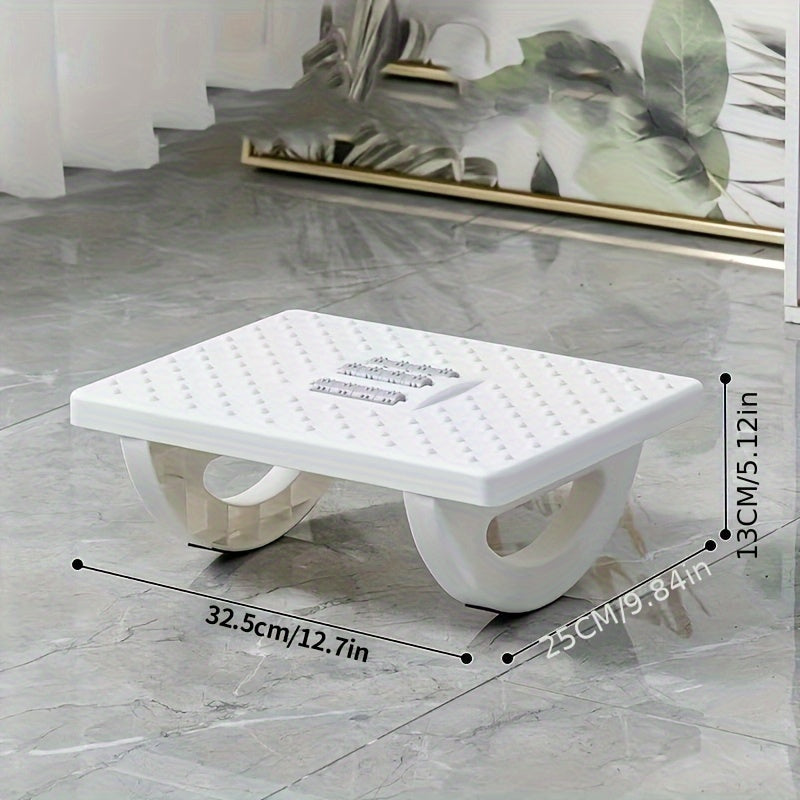 Ergonomic footrest with tiltable surface – Non-slip and ready to use | Karnz