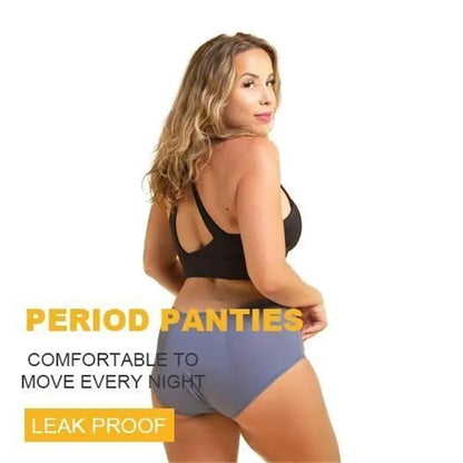 Karnz | Leak-proof high-cut underwear (Plus Sizes)