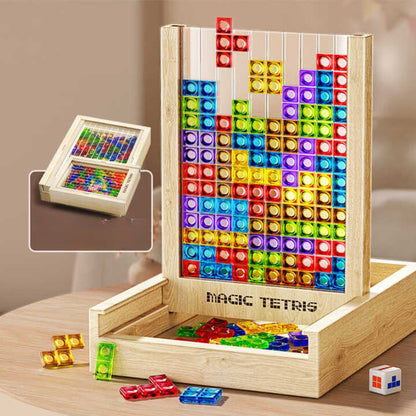 Skanto | Magical Wooden Tetris Game (Standard Model)