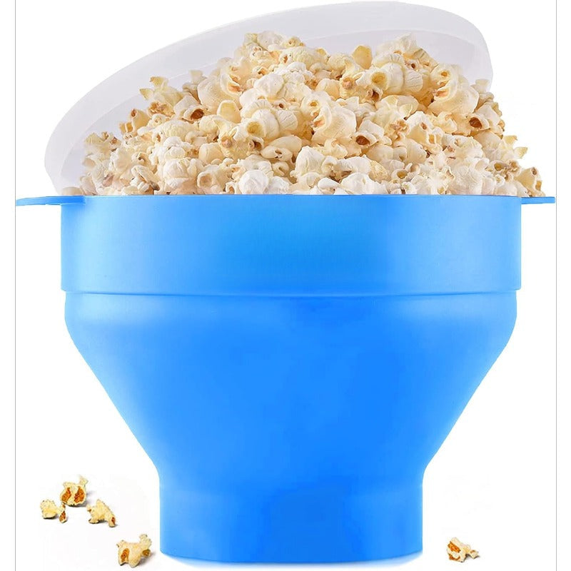 BowLift | Collapsible Silicone Microwave Popcorn Popper