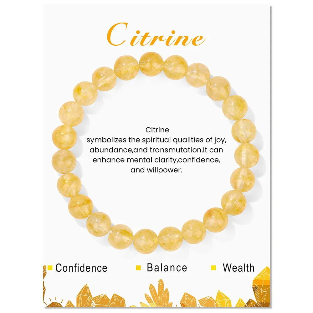Skanto | Natural Crystal Healing Energy Bracelet - Aria