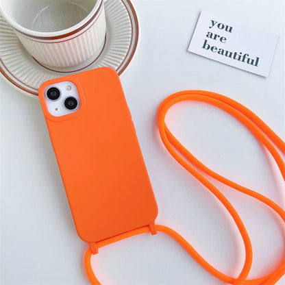 BowLift | Solid Silicone Lanyard Case for iPhone