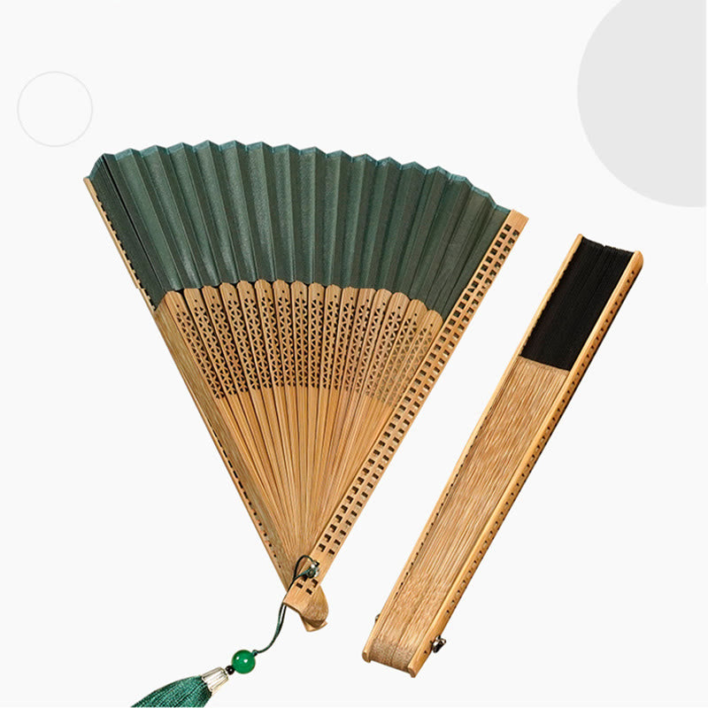 Skanto | Bamboo Silk Fan