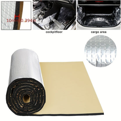 Skanto | Skanto Self-Adhesive Car Insulation Foam – Thermal and Acoustic Soundproofing Mat for Hood, Rubber-Plastic Material