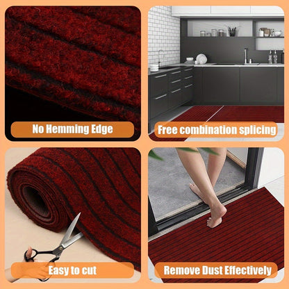Non-slip Runner - Washable Rug with Rubber Backing for Indoor and Outdoor | Perfect for Hallway and Balcony | Skanto