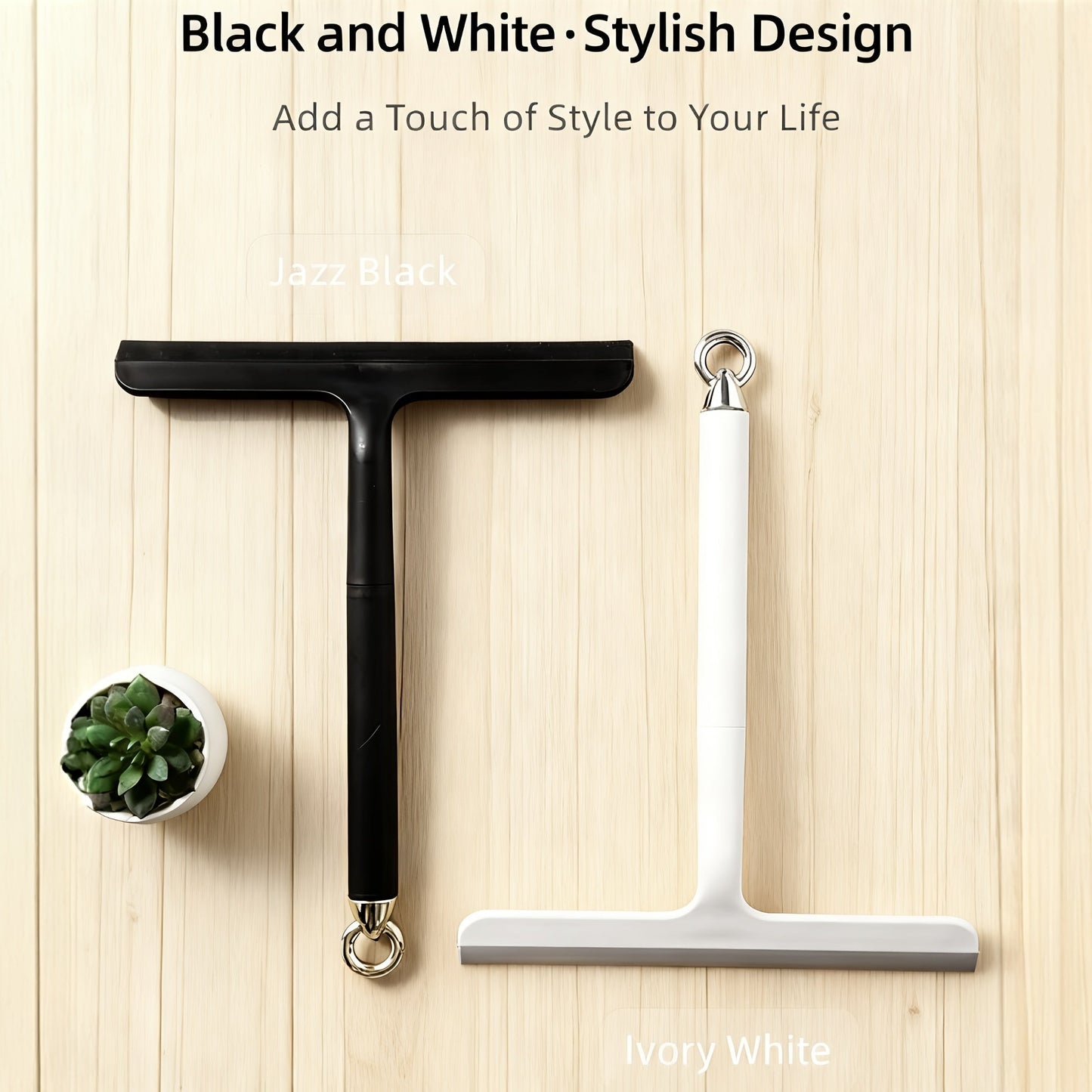 Silicone Shower Squeegee | 24 cm wide blade | Brehn