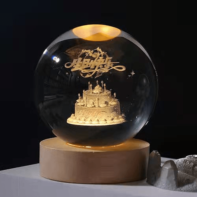 Skanto | Glowing Crystal Ball Night Light