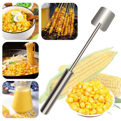 BowLift | Eptchn Long Handle Stainless Steel Corn Stripping Tool