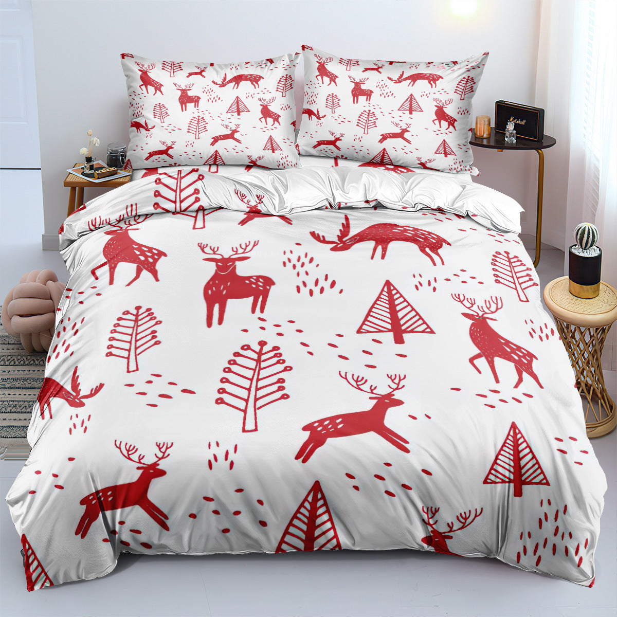 Skanto | Skanto Christmas Series Duvet Three-Piece Set