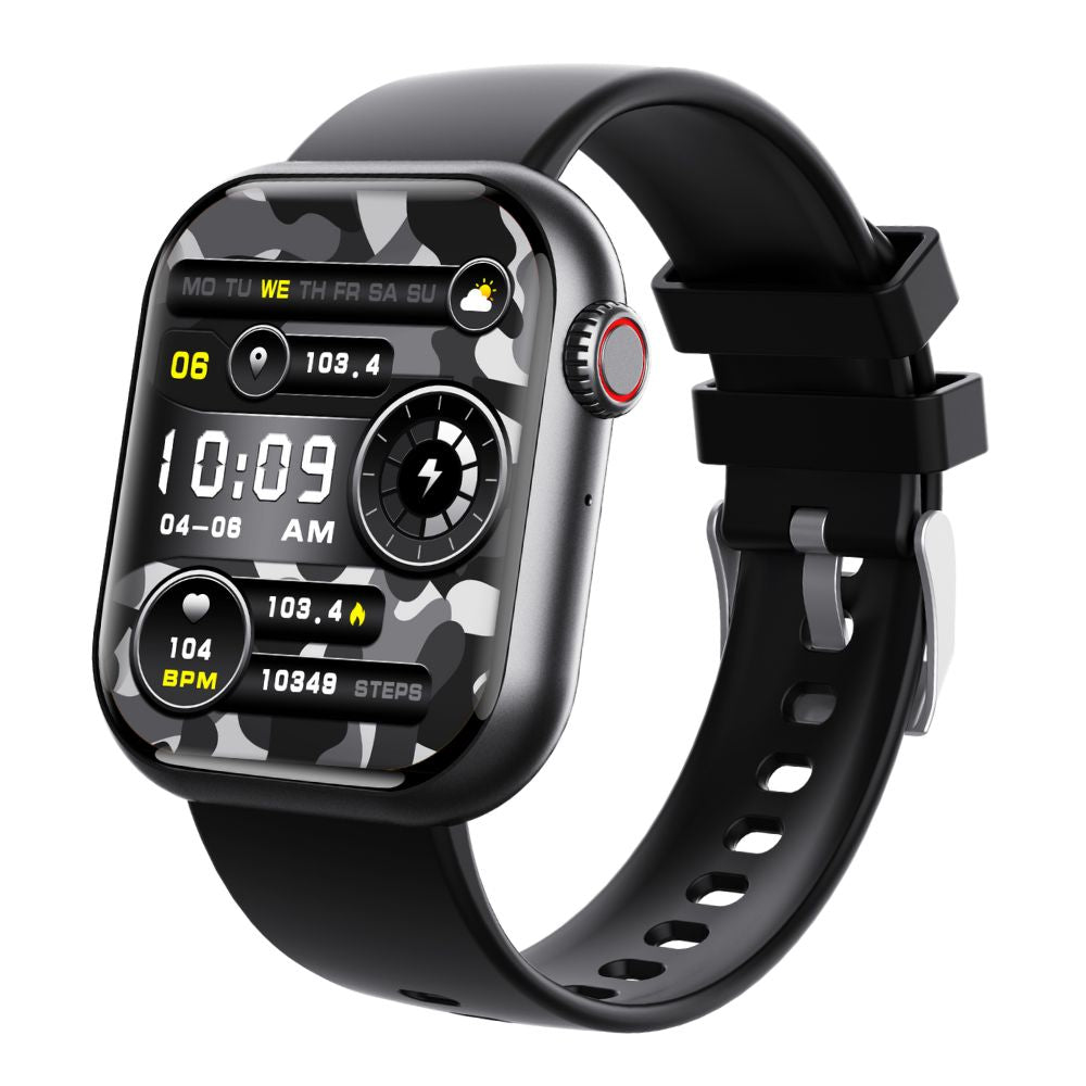 Skanto | Blood Glucose Blood Pressure Blood Oxygen Sleep Monitor Waterproof Smartwatch