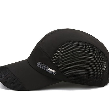 Lightweight, breathable sports cap, adjustable outdoor hat