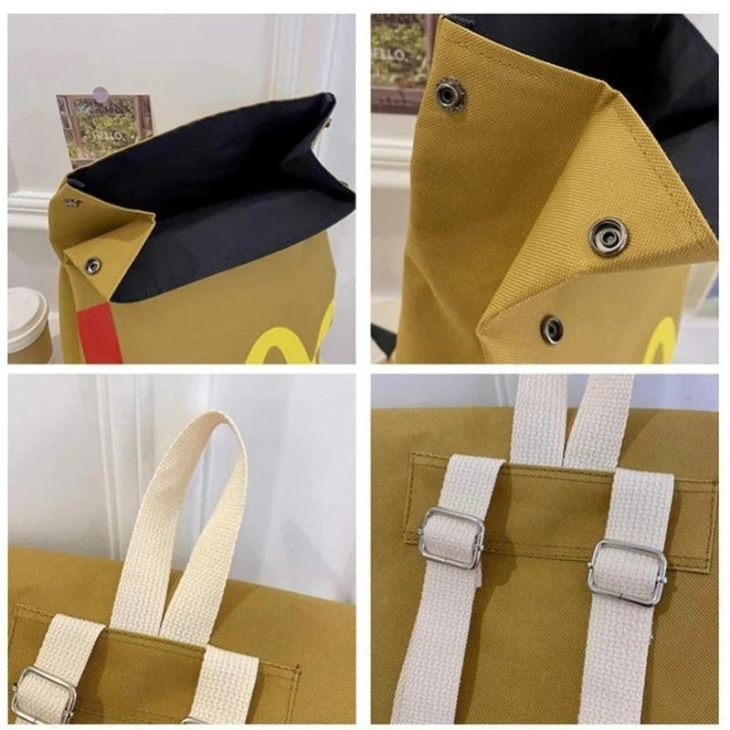 BowLift | Playful Arch Canvas Backpack