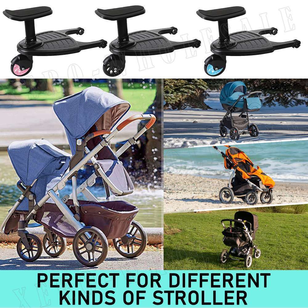 Skanto | Stroller Step Board Sit Stand Connector for Toddlers to Ride