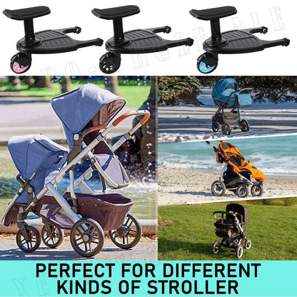 Skanto | Stroller Step Board Sit Stand Connector for Toddlers to Ride