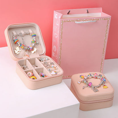 Handmade pearl bracelet set for children