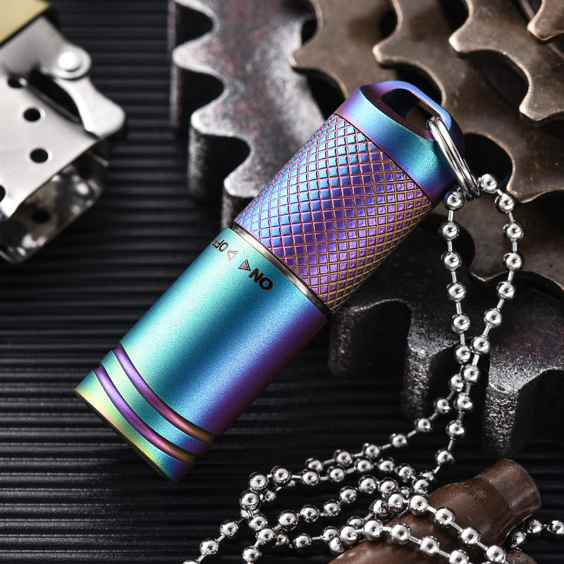 BowLift | Outdoor Titanium Alloy Keychain Flashlight