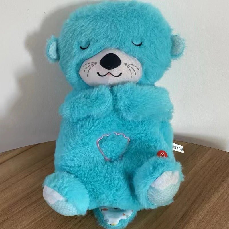 Skanto | Calmaura - Breathing Otter Plush Relaxation Companion with Soothing Vibrations and Calming Lights