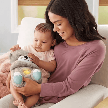 Skanto | Calmaura - Breathing Otter Plush Relaxation Companion with Soothing Vibrations and Calming Lights