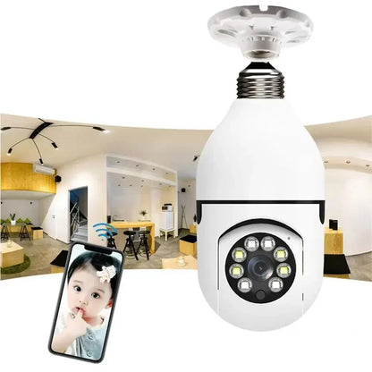Security camera with light bulb | Kalsten