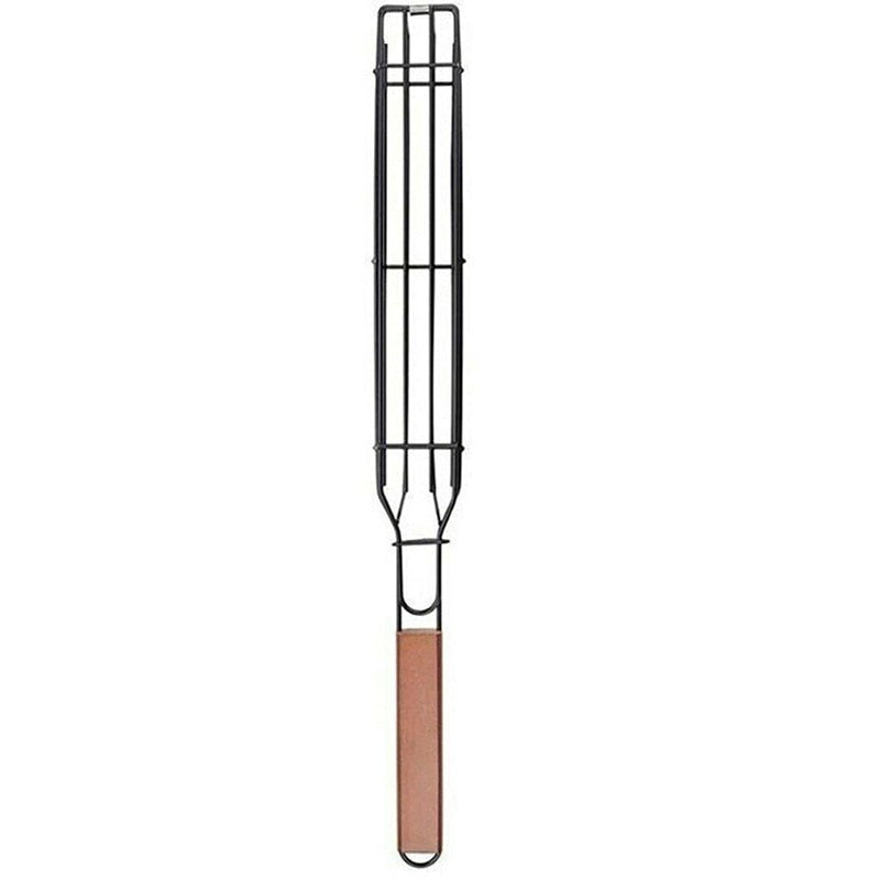 Camping Barbecue BBQ Grilling Basket Outdoor Portable Nonstick Grill | Bowlift