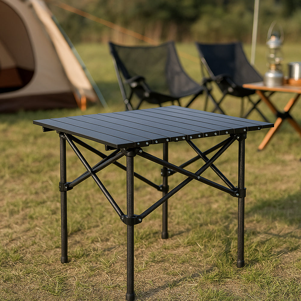 Foldable Camping Table made of Carbon Steel | Bowlift